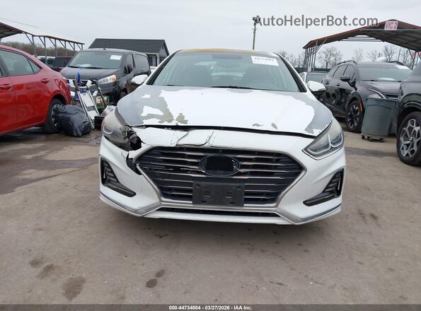 5NPE34AF2JH610591 2018 HYUNDAI SONATA White 