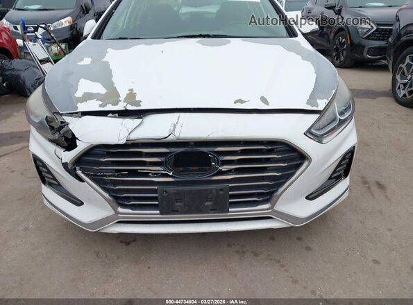 5NPE34AF2JH610591 2018 HYUNDAI SONATA White 
