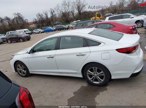 5NPE34AF2JH610591 2018 HYUNDAI SONATA White 