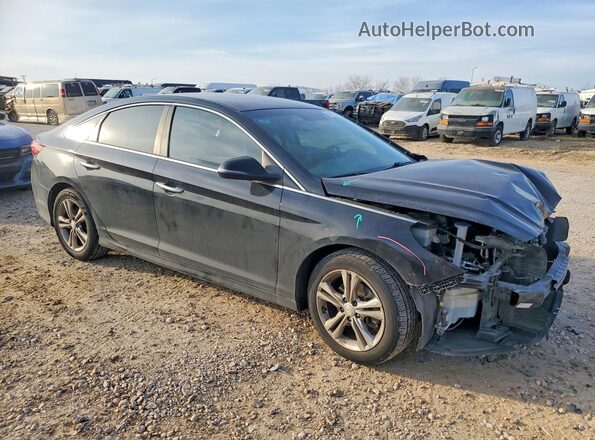 5NPE34AF2KH750674 2019 HYUNDAI SONATA Black 