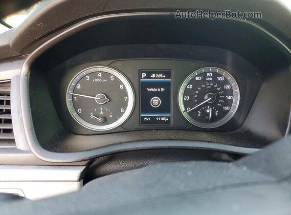 5NPE34AF2KH750674 2019 HYUNDAI SONATA Black 