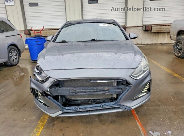5NPE34AF2KH758421 2019 HYUNDAI SONATA Silver Вид спереду
