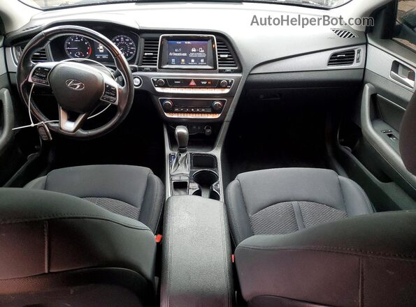 5NPE34AF2KH758421 2019 HYUNDAI SONATA Silver Вид панелі приладів