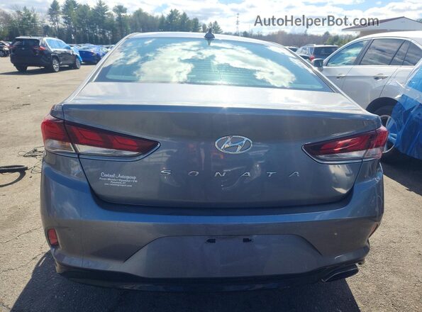 5NPE34AF2KH818391 2019 HYUNDAI SONATA Gray 