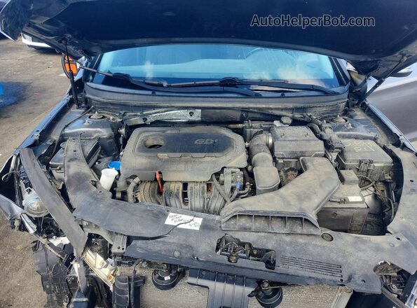 5NPE34AF2KH818391 2019 HYUNDAI SONATA Gray 