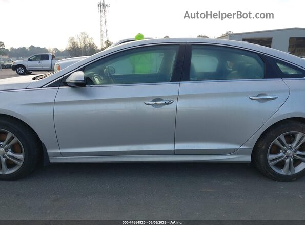 5NPE34AF3JH694579 2018 HYUNDAI SONATA Silver 