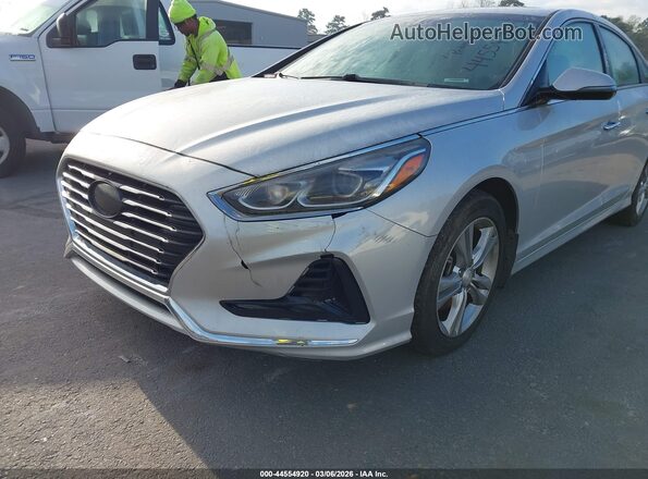 5NPE34AF3JH694579 2018 HYUNDAI SONATA Silver 