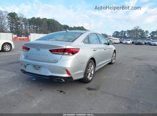 5NPE34AF3JH694579 2018 HYUNDAI SONATA Silver 