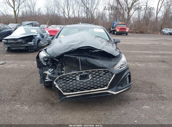 5NPE34AF3JH718184 2018 HYUNDAI SONATA Black 
