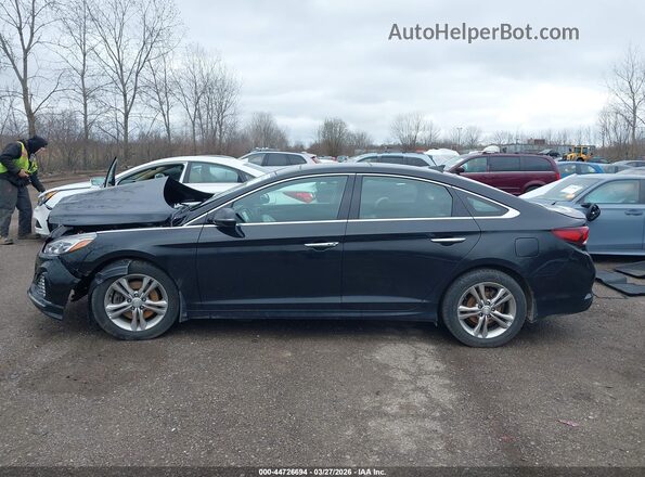 5NPE34AF3JH718184 2018 HYUNDAI SONATA Black 