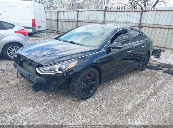 5NPE34AF3KH758251 2019 HYUNDAI SONATA Black 