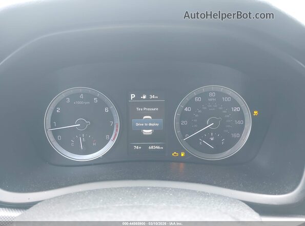 5NPE34AF3KH758251 2019 HYUNDAI SONATA Black 