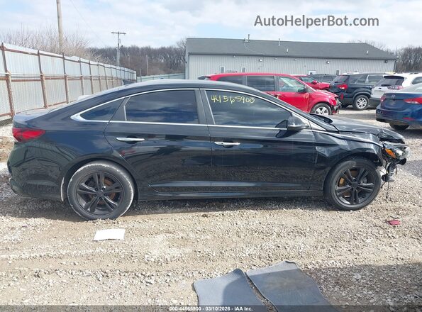 5NPE34AF3KH758251 2019 HYUNDAI SONATA Black 