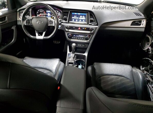 5NPE34AF3KH779049 2019 HYUNDAI SONATA Silver წინა პანელის ხედი