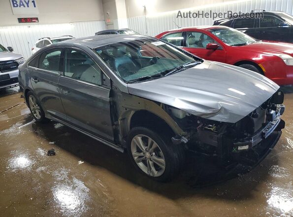 5NPE34AF3KH779049 2019 HYUNDAI SONATA Silver წინა მარჯვენა