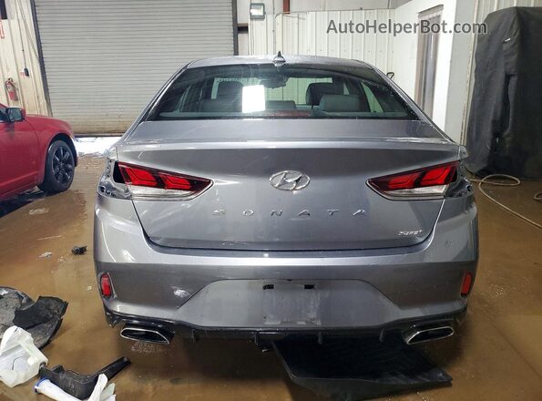 5NPE34AF3KH779049 2019 HYUNDAI SONATA Silver უკანა ხედი