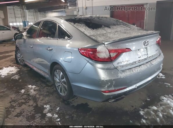 5NPE34AF4GH428349 2016 HYUNDAI SONATA Silver Tył lewy