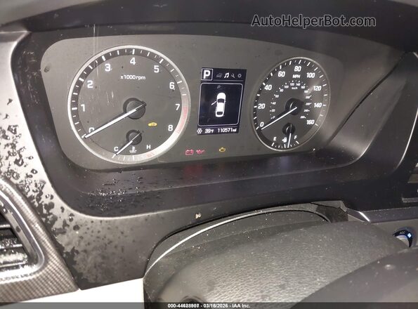 5NPE34AF4GH428349 2016 HYUNDAI SONATA Silver Widok tylnych siedzeń