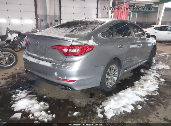 5NPE34AF4GH428349 2016 HYUNDAI SONATA Silver Tył prawy