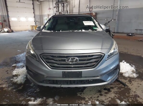 5NPE34AF4GH428349 2016 HYUNDAI SONATA Silver Widok zestawu wskaźników