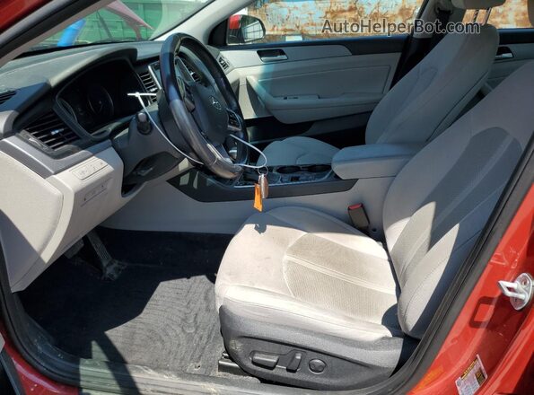 5NPE34AF4KH813600 2019 HYUNDAI SONATA Red 