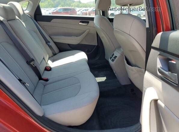 5NPE34AF4KH813600 2019 HYUNDAI SONATA Red 