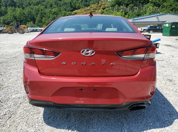 5NPE34AF4KH813600 2019 HYUNDAI SONATA Red 