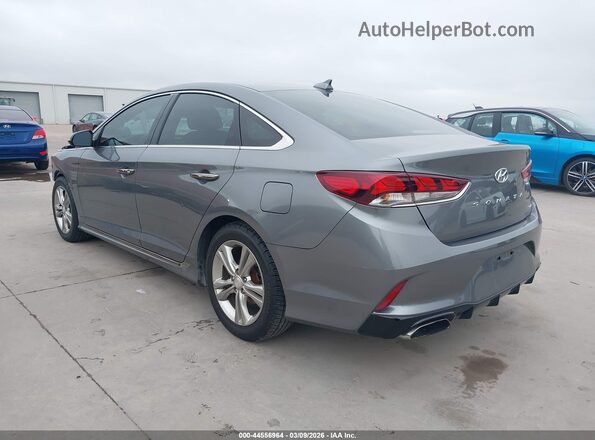 5NPE34AF5KH739992 2019 HYUNDAI SONATA Gray 