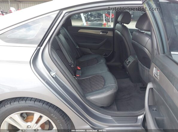 5NPE34AF5KH739992 2019 HYUNDAI SONATA Gray 