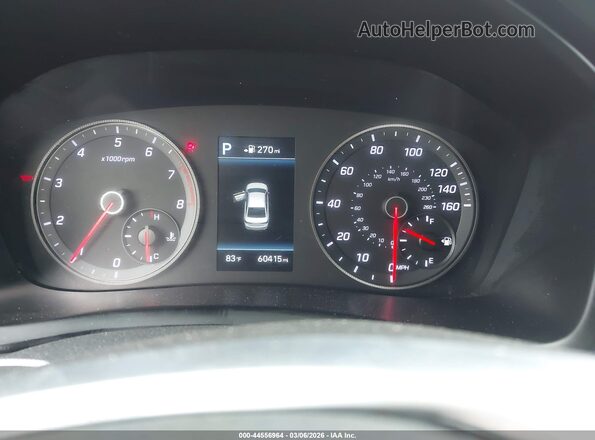 5NPE34AF5KH739992 2019 HYUNDAI SONATA Gray 