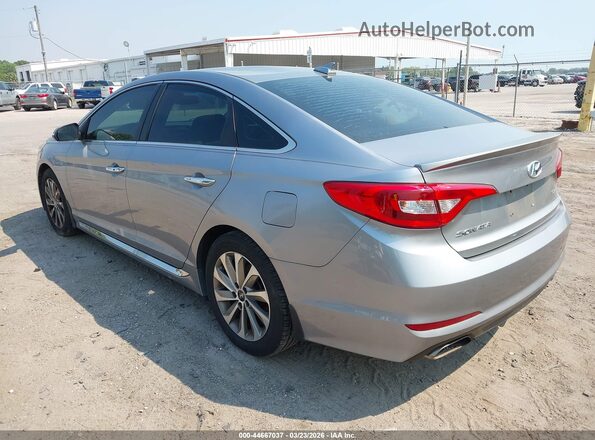 5NPE34AF6HH459197 2017 HYUNDAI SONATA Серебряный Задняя левая четверть