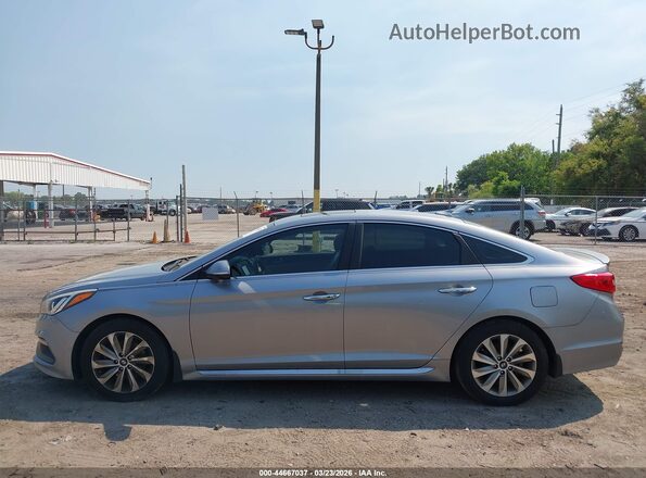 5NPE34AF6HH459197 2017 HYUNDAI SONATA Серебряный Панорамный вид салона 360°