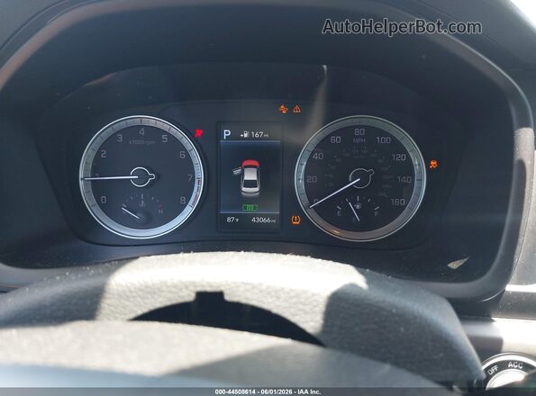 5NPE34AF6JH688534 2018 HYUNDAI SONATA Black უკანა სავარძლების ხედი