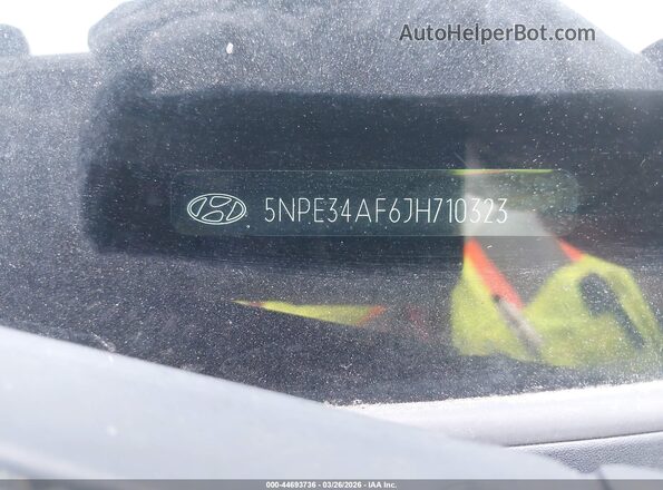 5NPE34AF6JH710323 2018 HYUNDAI SONATA Белый 