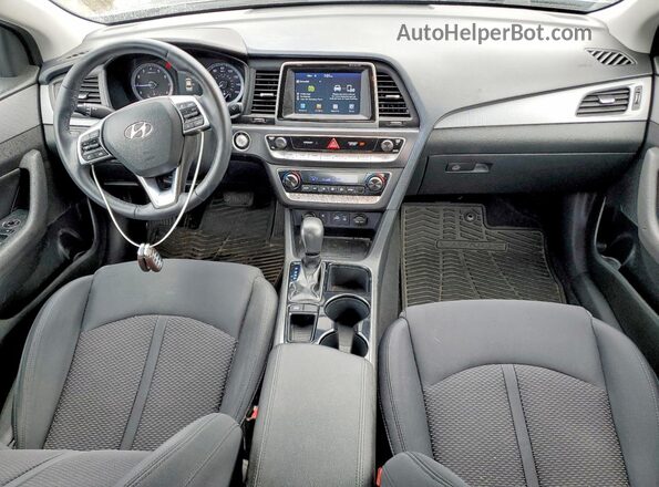 5NPE34AF6KH757790 2019 HYUNDAI SONATA Gray 