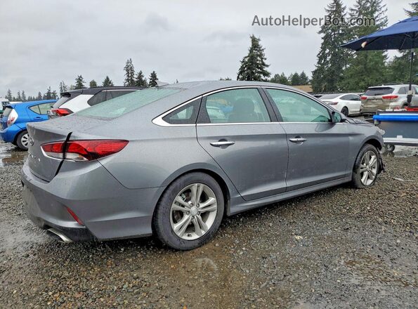 5NPE34AF6KH757790 2019 HYUNDAI SONATA Gray 