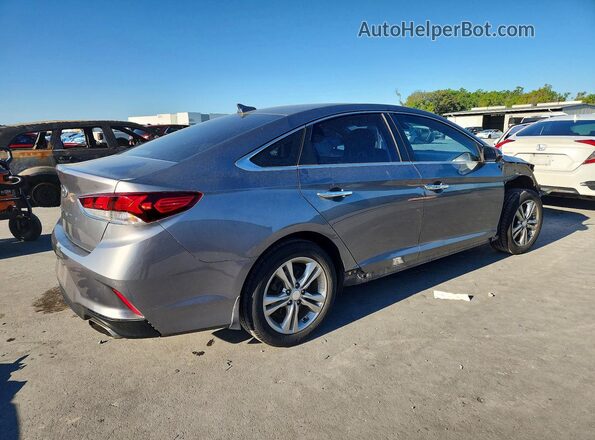 5NPE34AF6KH790370 2019 HYUNDAI SONATA Gray 