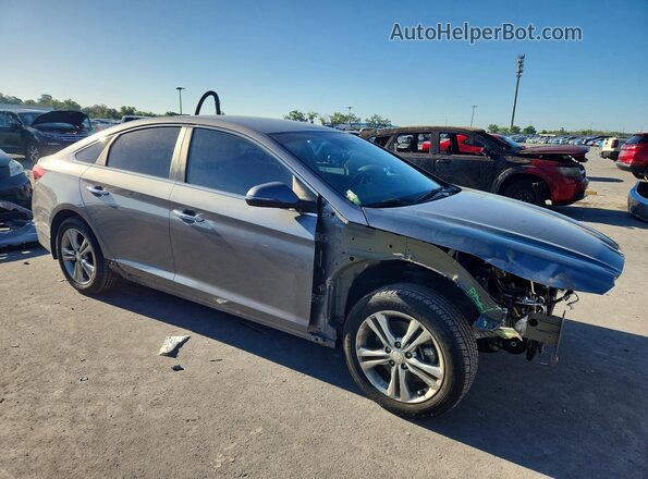 5NPE34AF6KH790370 2019 HYUNDAI SONATA Gray 