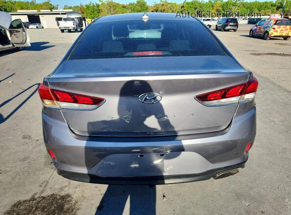 5NPE34AF6KH790370 2019 HYUNDAI SONATA Gray 