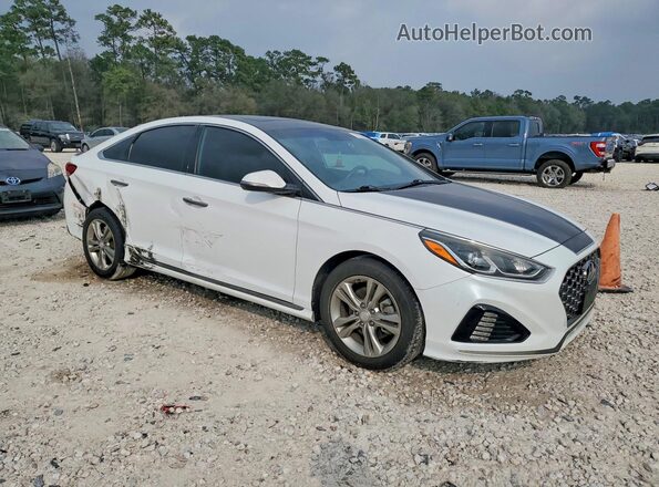 5NPE34AF7KH741291 2019 HYUNDAI SONATA Белый 