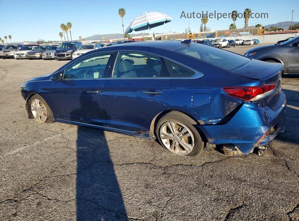 5NPE34AF7KH821755 2019 HYUNDAI SONATA Синий 