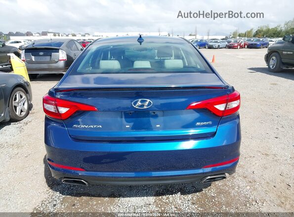 5NPE34AF8GH414129 2016 HYUNDAI SONATA Blue 