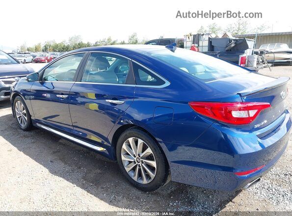 5NPE34AF8GH414129 2016 HYUNDAI SONATA Blue Widok wnętrza 360 stopni