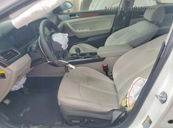 5NPE34AF8HH535017 2017 HYUNDAI SONATA Белый 