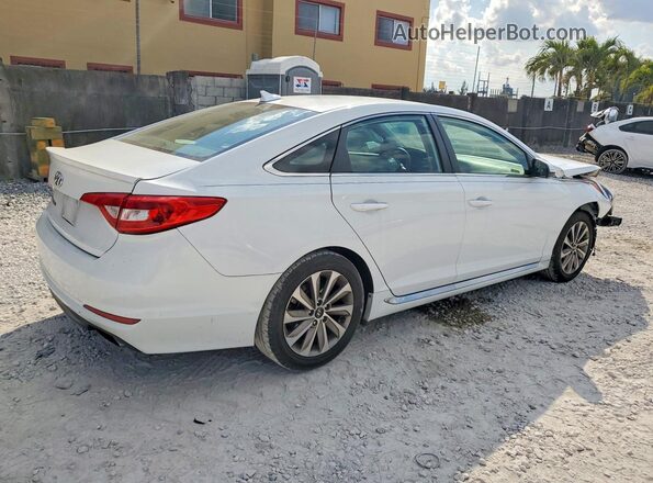 5NPE34AF8HH535017 2017 HYUNDAI SONATA Белый 