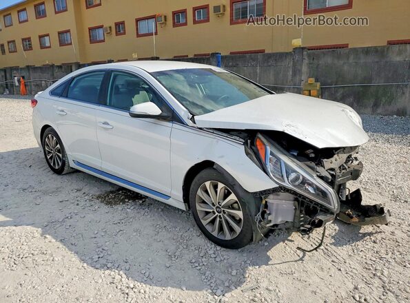 5NPE34AF8HH535017 2017 HYUNDAI SONATA Белый 