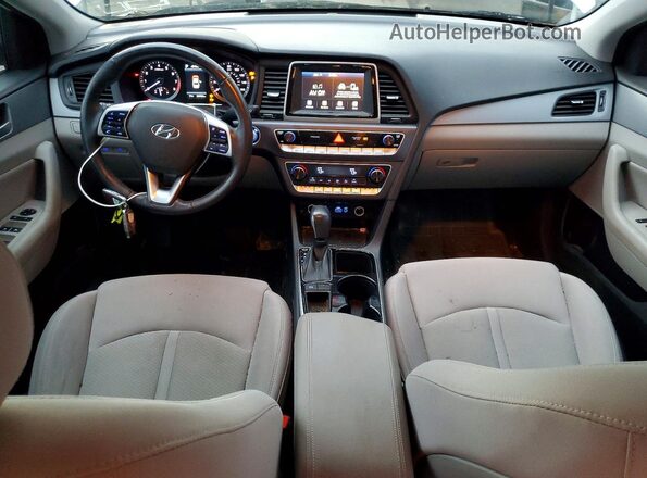5NPE34AF8KH764210 2019 HYUNDAI SONATA White 