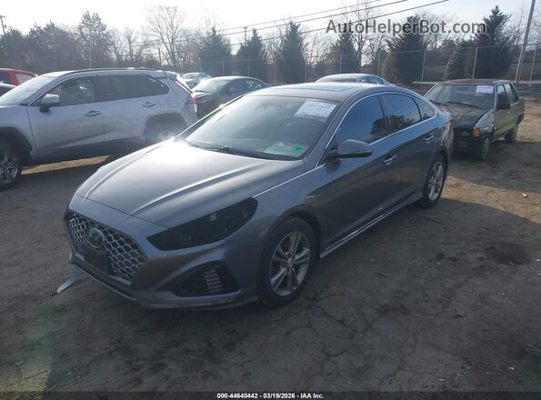 5NPE34AF8KH799300 2019 HYUNDAI SONATA Серый 