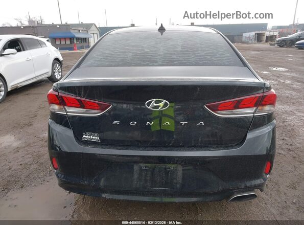 5NPE34AF9JH631826 2018 HYUNDAI SONATA Black 