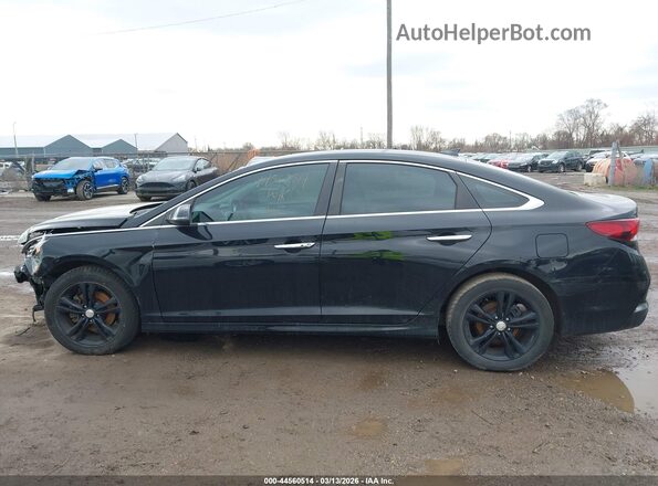 5NPE34AF9JH631826 2018 HYUNDAI SONATA Black 360 interior view